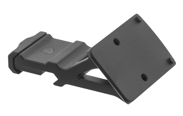 UTG Super Slim Picatinny RMR Mount, 45 Degree Offset - Offset and backup sight mounts - MT-RMR45 - 1