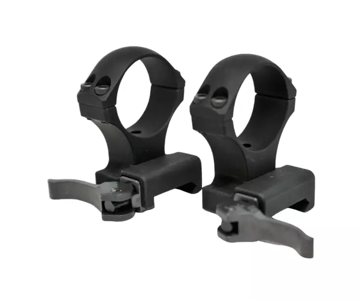 Osuma 34mm Picatinny Quick Release Mid-Height Mount - Two-piece Picatinny / Weaver - 6430068624285 - 2