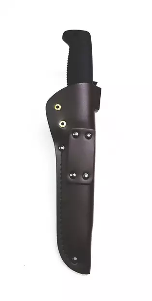 Sissipuukko M95, leather sheath brown. J-P Peltonen - Military knives - FJP056 - 3