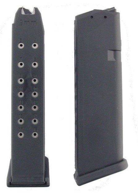 Magazine Glock 17 9mm 17 rounds - Handgun magazines - 491166 - 1