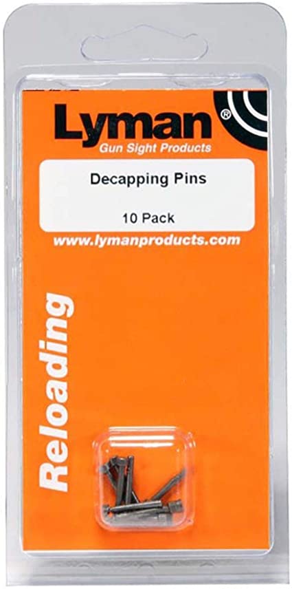 Lyman Decapping Pins 10 Pack - Decapping pins - 7837786 - 1