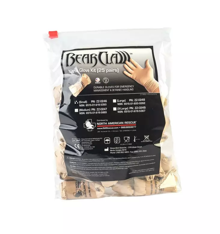 NAR's Bear Claw 25 pcs gloves size S - First aid supplies - ZZ-0246 - 1