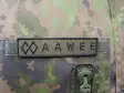 Aawee Fabric Patch Camouflage Colors 90x20mm - Sleeve badges and velcro badges - AW-Merkki-7 - 1