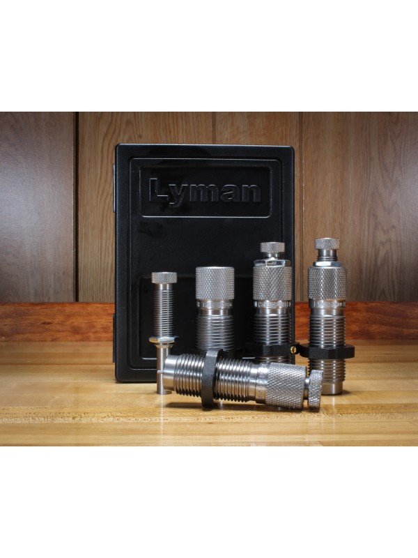 Lyman Precision Pistol 4-Die Loading Set - Handgun loading dies - 7680207 - 1