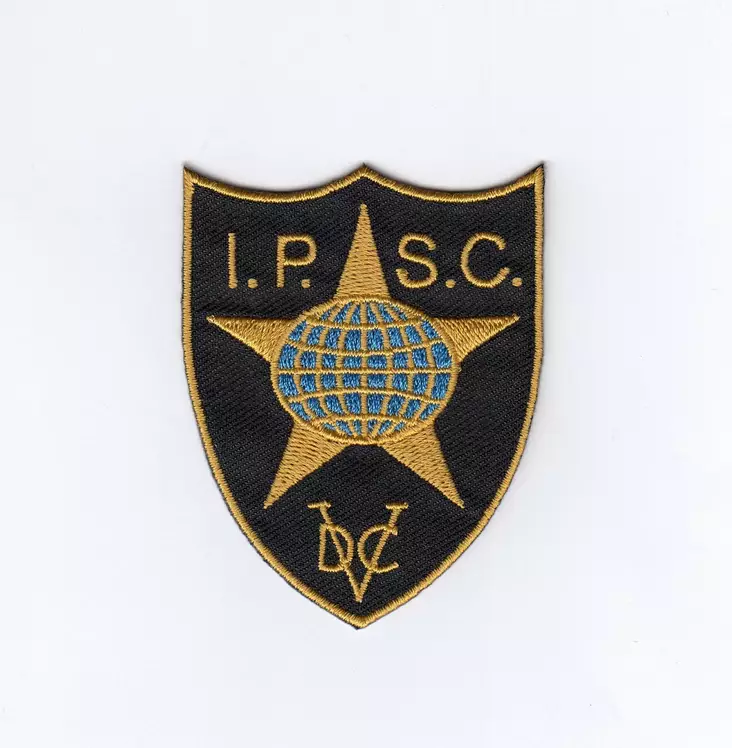 I.P.S.C. Velcro Patch 75x59mm - Sleeve badges and velcro badges - AW-Merkki-8 - 1
