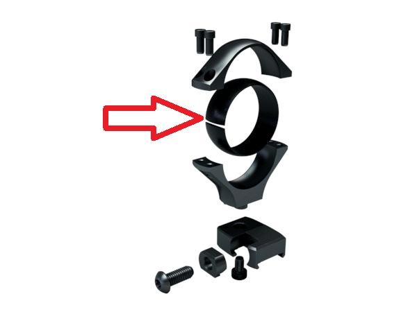 Optilock Mount Ring 25.4mm / 1" - Sako / Optilock rings and bases - S3300928 - 6