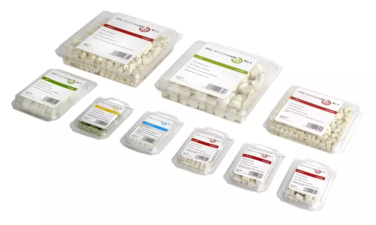 VFG .50 cal Cleaning Plug 250 pcs - VFG cleaning plugs - 331979 - 1