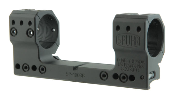 SPUHR SP-4003B Ø34mm H38mm 0MIL - One-piece Picatinny / Weaver - SP-4003B - 1