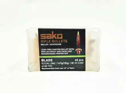 9.3mm Sako Blade Bullet 14.9g/230gr 40pcs - 9.3 cal. rifle bullets - P5DS613D - 4