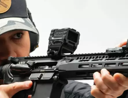 Holosun AEMS PRO X2 Red Dot Sight - Enclosed red dot sights - AEMS-PRO-X2-RD - 3