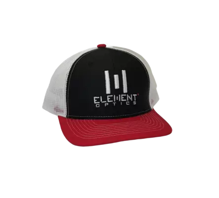Element Optics Cap - Caps and brimmed hats - EO-lippis-WHI-RED - 1