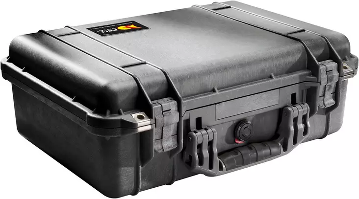 PELI CASE 1500 WL/WF BLACK Storage Case - Hard gun cases - 1500-000-110E - 1