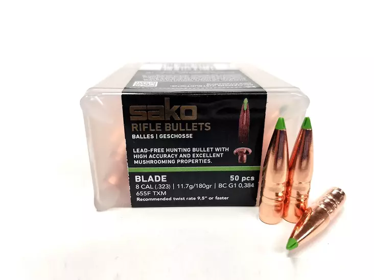 6 mm Sako Blade Bullet 5.2g/80 gr 50 pcs - 6 mm rifle bullets - P5ES658E - 1