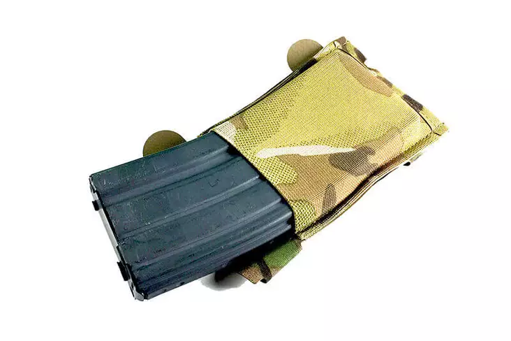 BFG Ten-Speed Single M4 HORIZONTAL Magazine Pouch Ranger Green - AR magazine pouches - HWTSPM41HZRG - 1