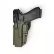 Glock BGS Kane OD Green Left-handed Pistol Holster Mid Ride with Belt Attachment - Active holsters, level 1 - KN-GLOCK-ODG-LH - 1