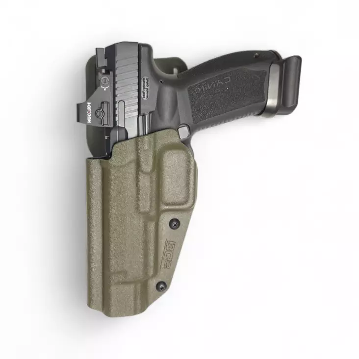 Canik BGS Malin Left-Handed Holster with Mid Ride Belt Attachment - Passive pistol holsters - ML-CANIK-ODG-LH - 1