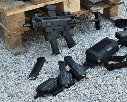 BGS Glock / PCC Magazine Pouch + T-Lok Belt Attachment - PCC magazine pouches - MGC-GLOCK-PCC-BLK - 2