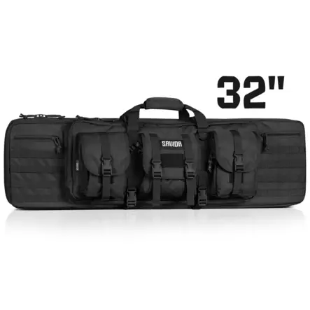 Savior Equipment American Classic Double aselaukku 32" / 81 cm - Soft gun cases - RB-3312DG-V1-BK - 1