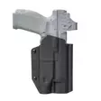 Canik BGS Malin Pistol Holster with Light Position + Mid Ride Belt Attachment - Passive pistol holsters - ML-CANIK-PID-BLK - 1