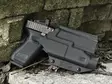 Glock BGS Malin Pistol Holster with PID Light Position + Mid Ride Belt Attachment - Passive pistol holsters - ML-GLOCK-PID-BLK - 2