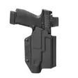 Glock BGS Malin Pistol Holster with PID Light Position + Mid Ride Belt Attachment - Passive pistol holsters - ML-GLOCK-PID-BLK - 6
