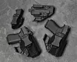 Glock 17 BGS Renny IWB Pistol Holster - Passive pistol holsters - RN-GLOCK17-SL-BLK - 2