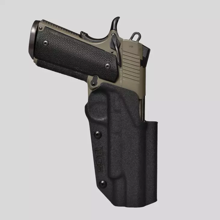 1911 BGS Malin + MRBL, BLACK - Passive pistol holsters - ML-1911-BLK - 1