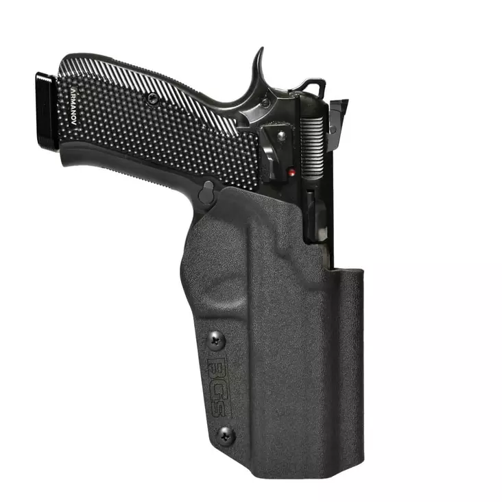 CZ SP-01 BGS Malin Holster + Mid Ride Belt Attachment - Passive pistol holsters - ML-SP01-BLK - 1