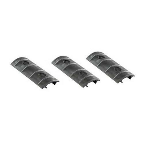 Ergo Rail Covers Pack of 3 for Picatinny Rail Protection - AR handguards - 4361-3PK-BK - 1
