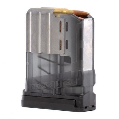 Lancer L7AWM 308 AR Magazine 5 Round Smoke Gray - AR-10 magazines - L7-05-SMK - 1