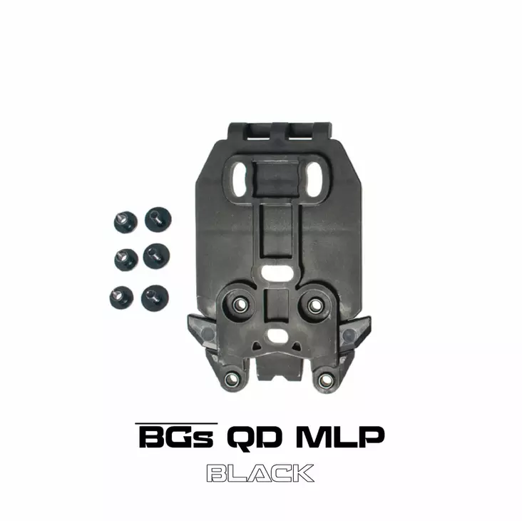 BGS QD MLP locking plate BLK - Quick forks and attachments - BG-QD-MLP-BLK - 1