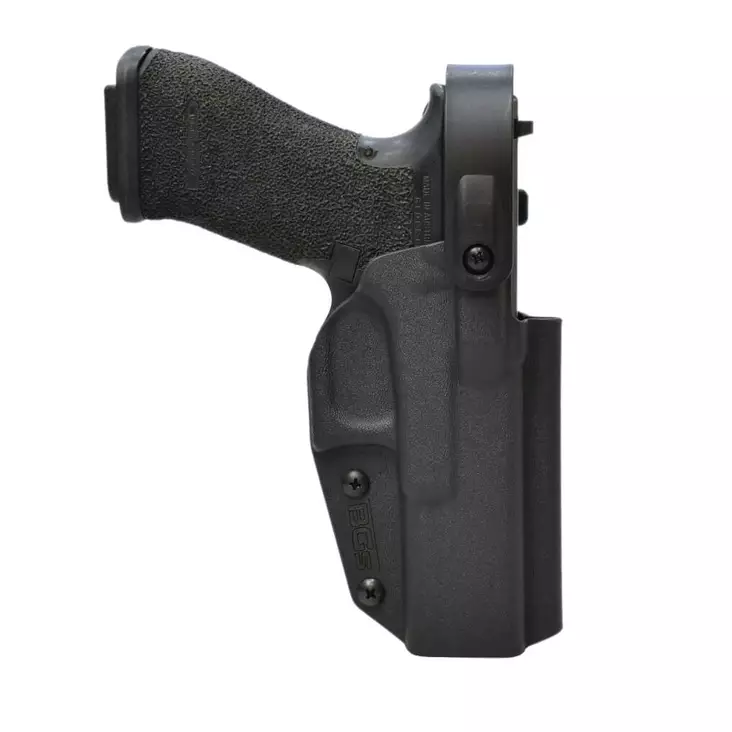 Glock BGS Kane Pistol Holster with Mid Ride Belt Attachment - Active holsters, level 1 - KN-GLOCK-BLK - 1
