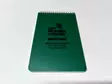 Modestone Waterproof Notebook 96x148mm Green, 50 Sheets, 100 Pages - Note-taking and writing tools - A33MIL - 5