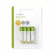 Nedis AAA Battery 1.5V 4 pcs - Batteries - BAAKLR034BL - 1