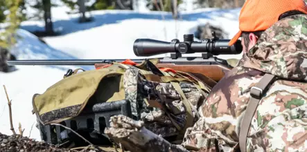 Warne Maxima 1" Medium Tikka Scope QD Quick Release Base - Two-piece Picatinny / Weaver - 1TLM - 2