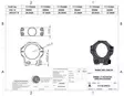Tier-One 30mm Scope Mount 17mm Base - 17 mm Tikka rings and bases - T117D30M - 2