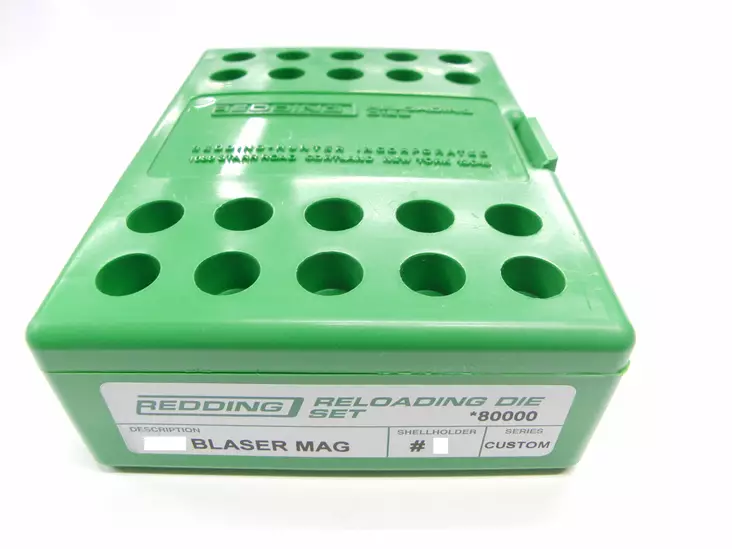 Redding 2 Die Set Neck Sizing Blaser Magnum Custom Series - Rifle loading dies - C300BLM - 1