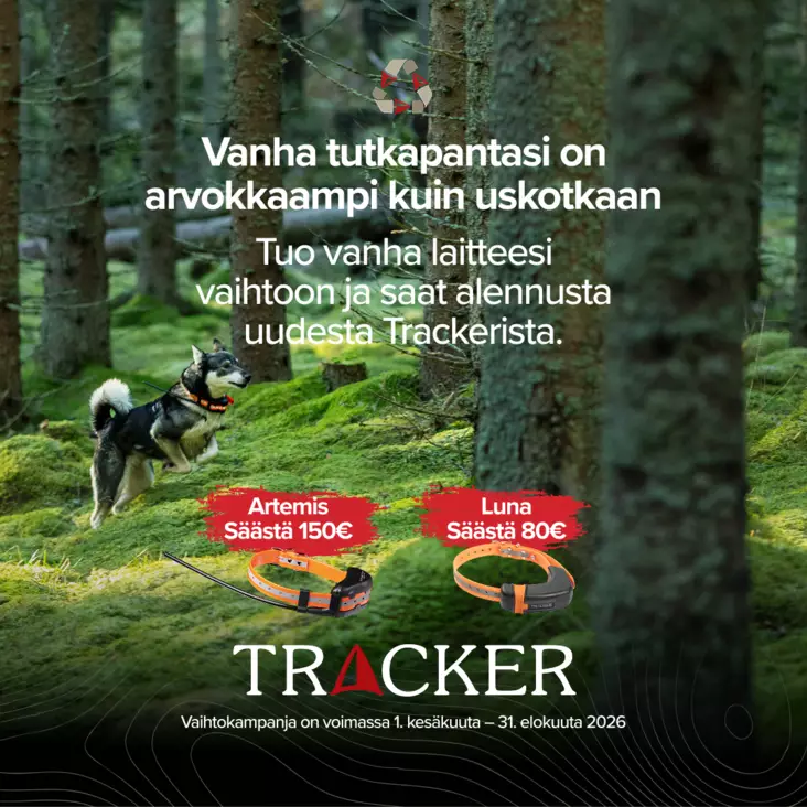 Tracker Artemis 4G IoT/2G Koiratutka - Dog GPS - GPS20200-VAIHTO - 1