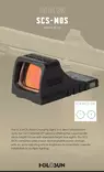 Holosun SCS Glock MOS Green Dot Sight - Open reflex red dot sights - SCS-MOS-GR - 3