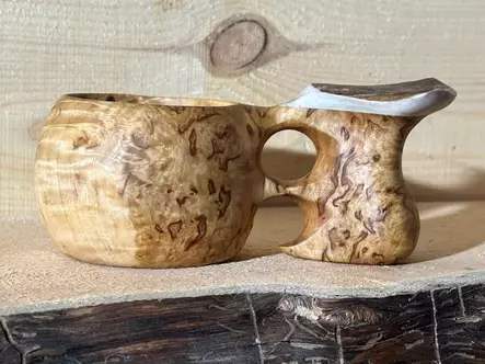 Hunters' Kuksa Combat Capercaillies - Drinkware - EK-KUKSA-TEERET - 2