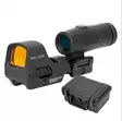 Holosun HS510C + HM3X, red dot and 3x magnifier package - Open reflex red dot sights - HS510C-HM3X-SET - 1