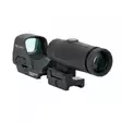 Holosun HS510C + HM3X, red dot and 3x magnifier package - Open reflex red dot sights - HS510C-HM3X-SET - 3